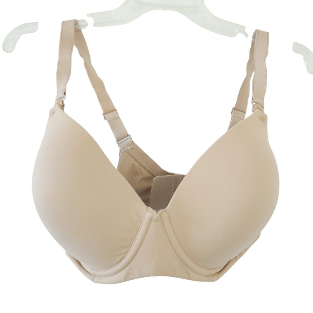 Soma Nursing BRA 34DDD Ful Coverage Beige Underwire Excellent Condition